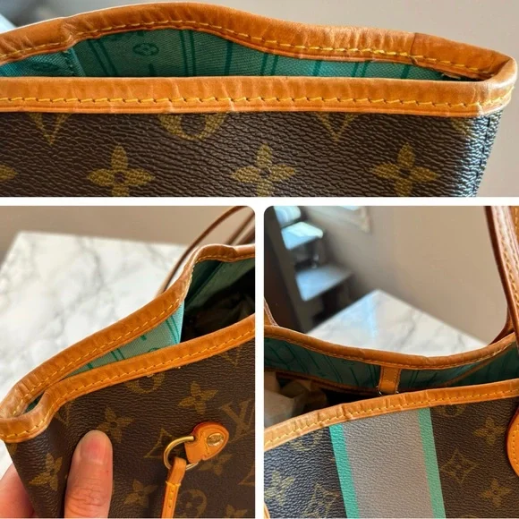 Louis Vuitton Neverfull GM Classic Monogram and Vachetta - Picture 12 of 15